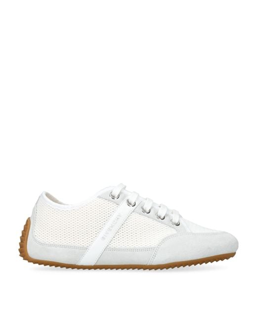 Givenchy White Slim Low-Top Sneakers