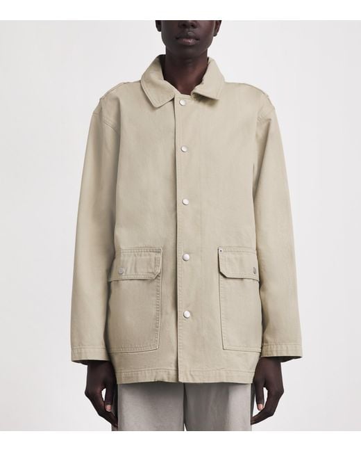 Still Here Natural Cotton Barn Jacket