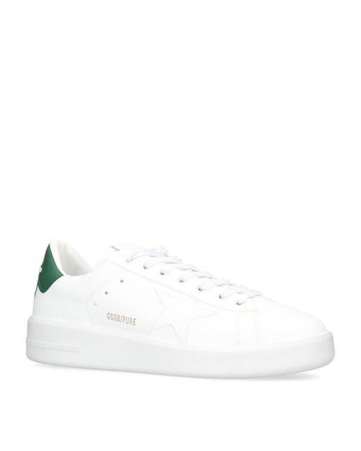 Golden Goose Deluxe Brand White Low-top Pure Star Sneakers for men