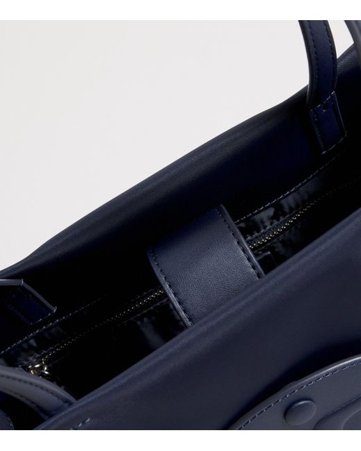 Tory Burch Blue Small Ella Tote Bag