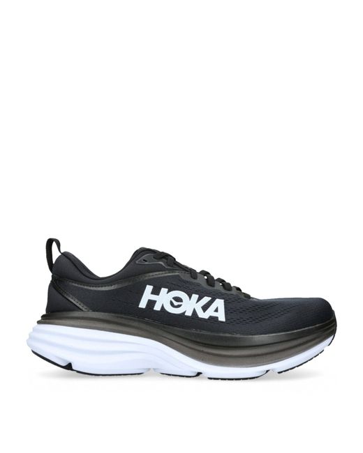 Hoka One One Black Bondi 8 Running Sneakers for men
