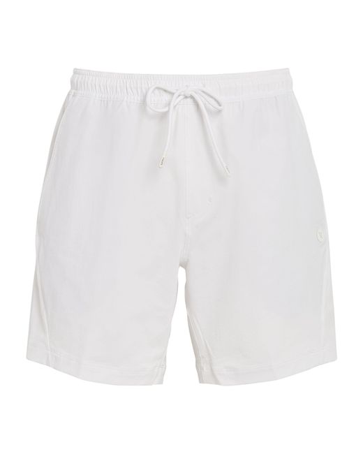 vuori White Crosscourt Shorts for men