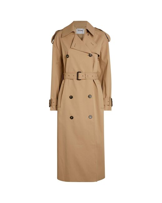 Camilla & Marc Evans Trench Coat in Natural | Lyst