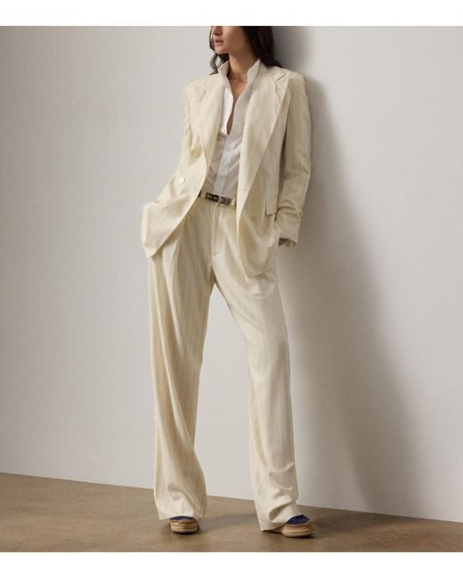 Ralph Lauren Natural Wool Ramona Blazer