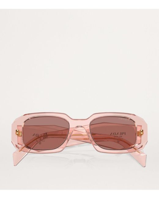 Prada Acetate Pr 17Ws Sunglasses in Pink Lyst UK
