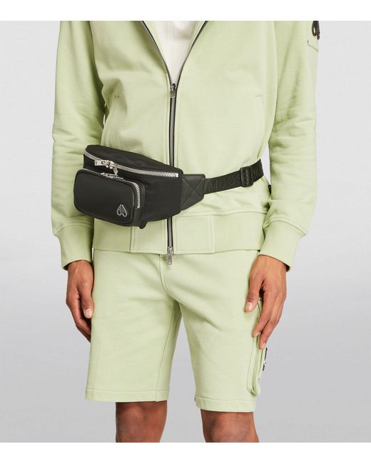 MOOSE KNUKLES クロスボディーバッグ Moose Knuckles Monogram Cross-body Bag in Black for Men