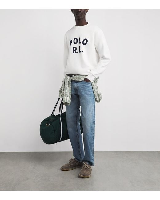Polo Ralph Lauren Blue Stretch Hampton Straight Jeans for men