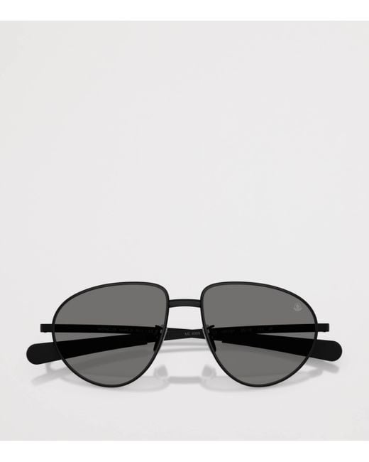Moncler Gray Metal Me4009 Sunglasses
