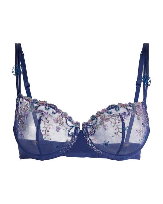 Simone Perele Blue Delice Half Cup Bra