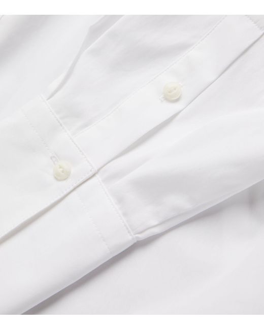 Rag & Bone White Asymmetric Indiana Shirt