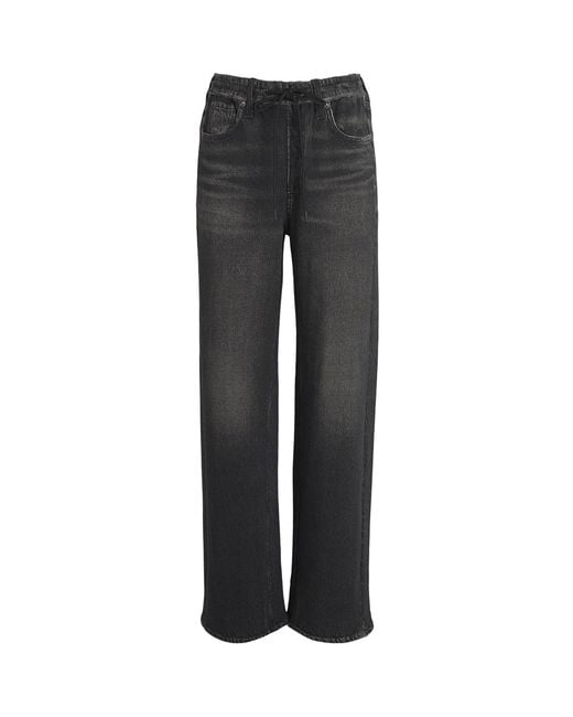 Rag & Bone Gray Miramar Terry Track Pants
