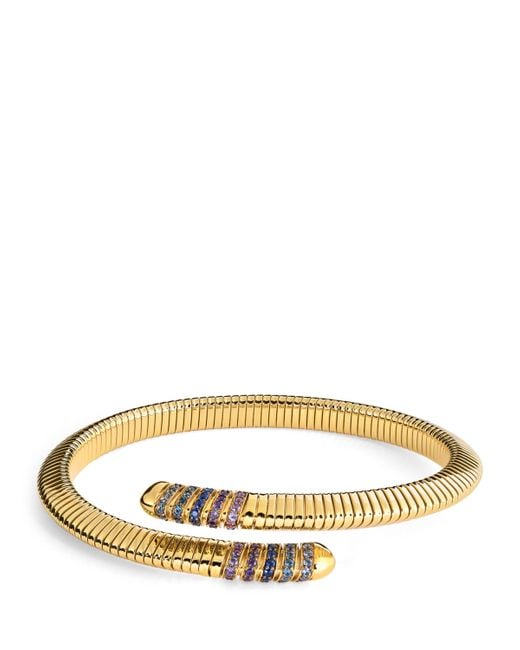Emily P. Wheeler Metallic And Sapphire Tubogas Bracelet