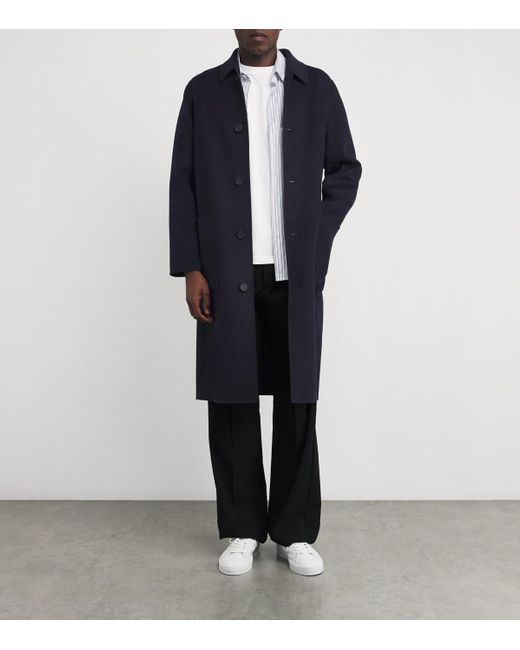 Mackage Blue Rws Wool Beckett Coat for men