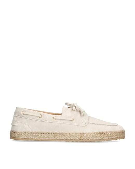 Brunello Cucinelli White Linen Penny Loafer Espadrilles