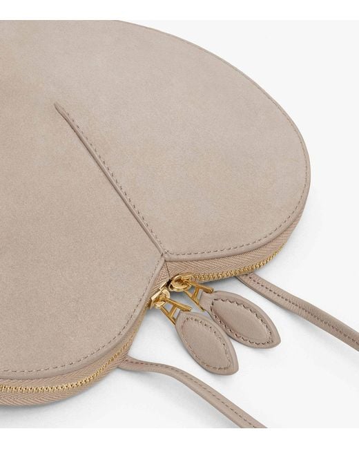 Alaïa White Leather Le Coeur Shoulder Bag