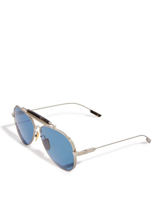 Jacques Marie Mage Blue X The Gonzo Foundation Peyote Sunglasses for men