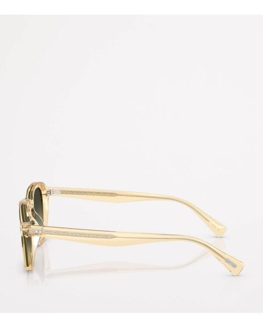 Oliver Peoples Green Square Eyles Sunglasses