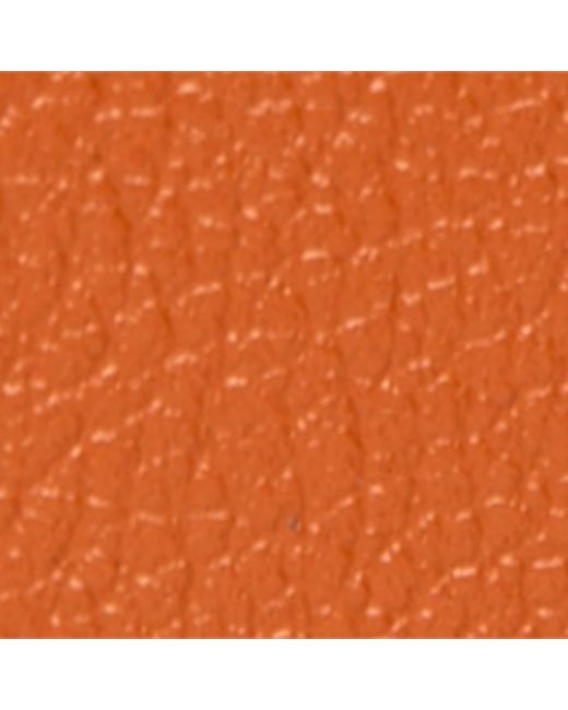 Ettinger Orange Leather Capra Money Clip