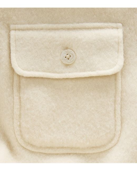 Polo Ralph Lauren Natural Wool-Blend Felt Overshirt for men