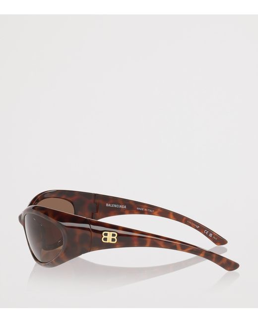 Balenciaga Brown Cat Eye Sunglasses