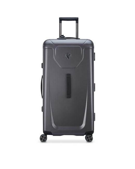 Delsey Gray Peugeot Voyages Suitcase (80cm)
