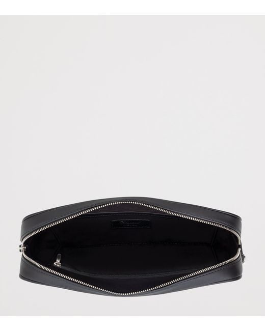 Chopard Black Small Leather Clutch Bag