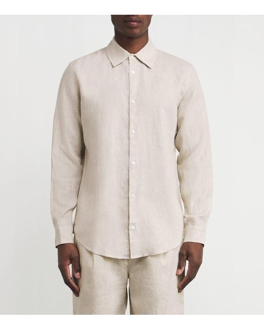 CHE White Linen Shirt for men