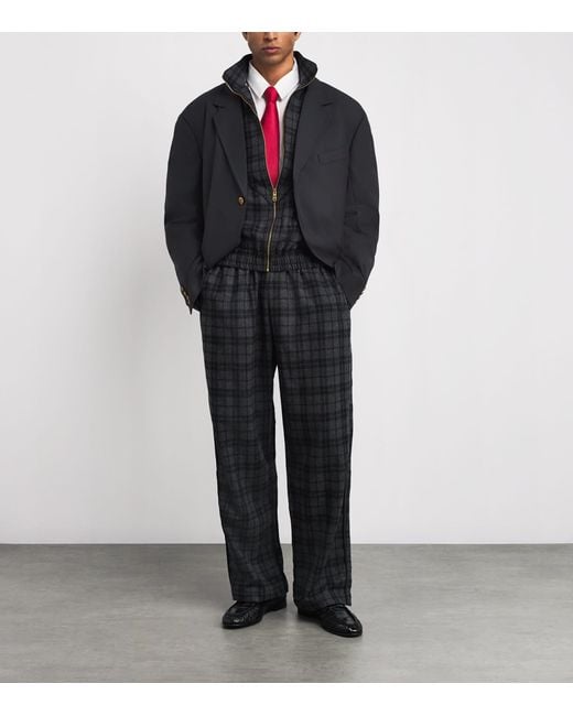 Willy Chavarria Box Cutter Blazer in Black for Men | Lyst