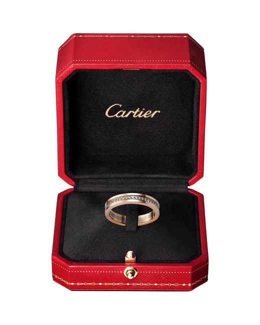 Cartier Brown Rose, And Diamond Vendôme Louis Wedding Band