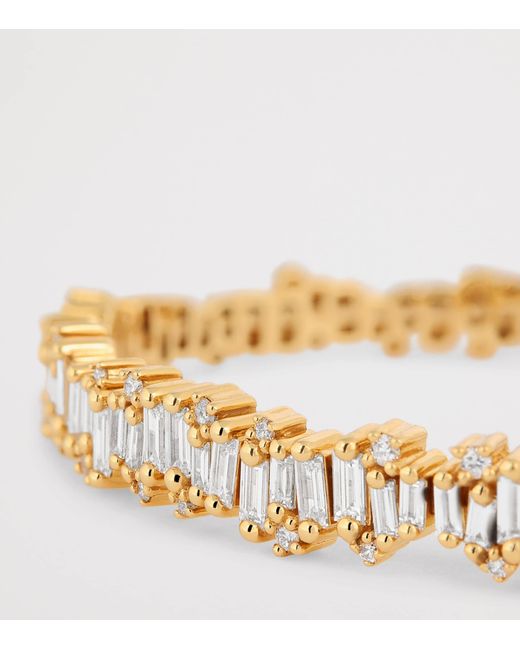 Suzanne Kalan Metallic And Diamond Shimmer Audrey Bangle