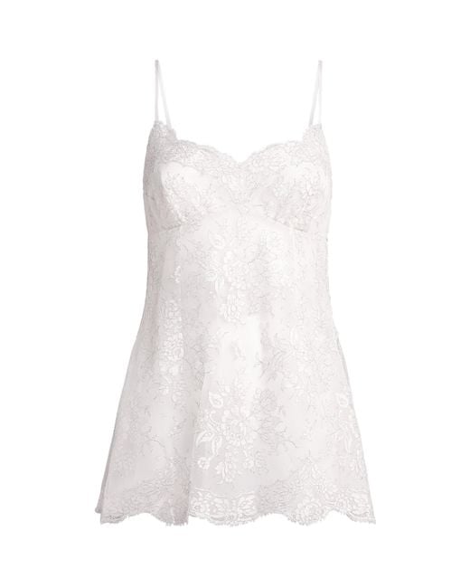 Rosamosario White Lace Biancaneve Camisole