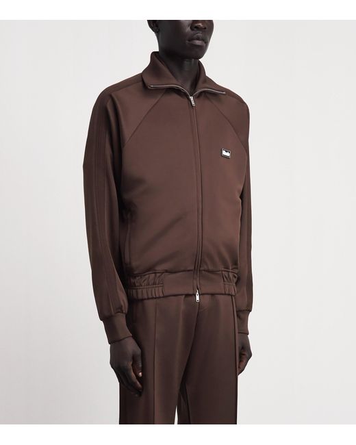 Rhude Brown Madera Track Jacket for men