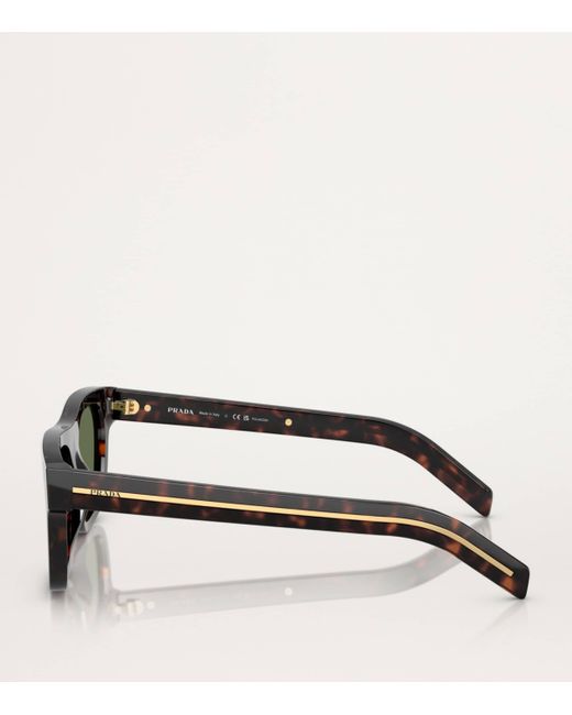 Prada Green Acetate Prb12S Sunglasses for men