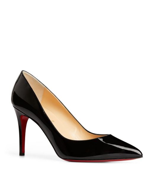 Christian Louboutin Black Pigalle Patent Pumps 85