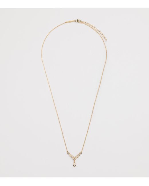 Jacquie Aiche Metallic And Diamond Sophia Necklace