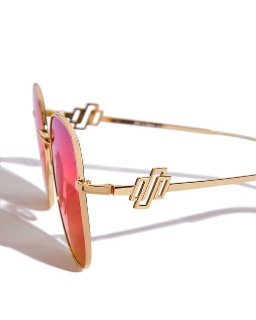 Le Specs Pink Metamorphosis Sunglasses
