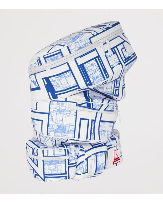 Sprayground Blue Frank Lloyd Wright Backpack
