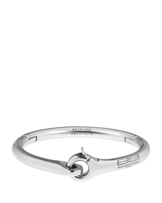 Balenciaga Metallic Saint-Germain Bangle for men