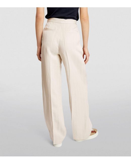 Barbour White Celeste Tailored Trousers