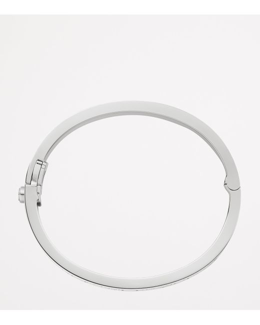 Cartier White And Diamond Love Bracelet