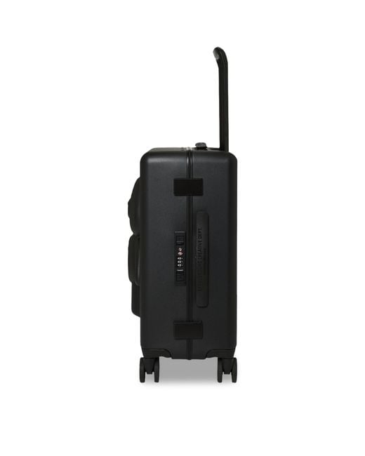 Sprayground Black Embossed Cabin Suitcase