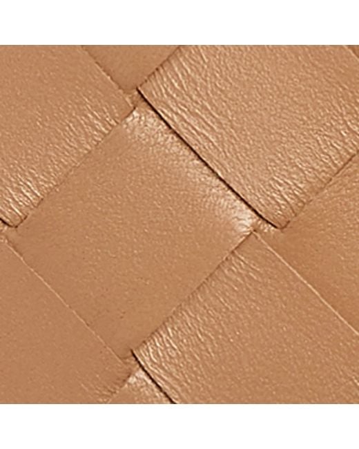 Bottega Veneta Brown Nappa Leather Card Holder