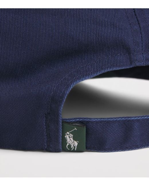 Ralph Lauren Blue X Wimbledon Baseball Cap for men