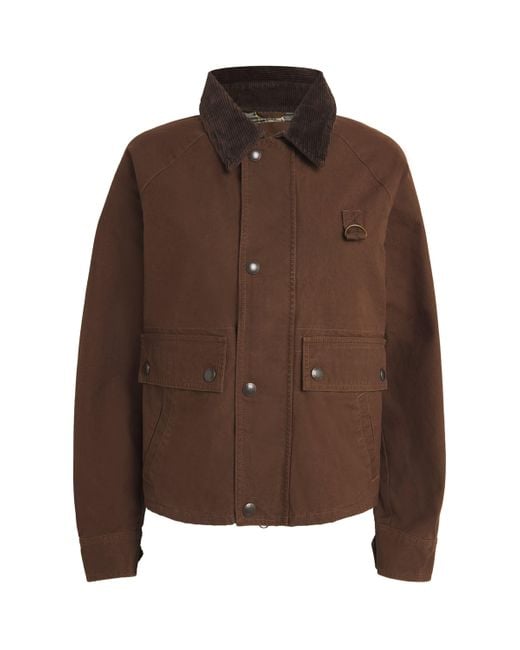 Polo Ralph Lauren Brown Cotton Utility Jacket