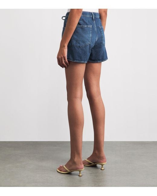 Rag & Bone Blue Nolan Denim Shorts