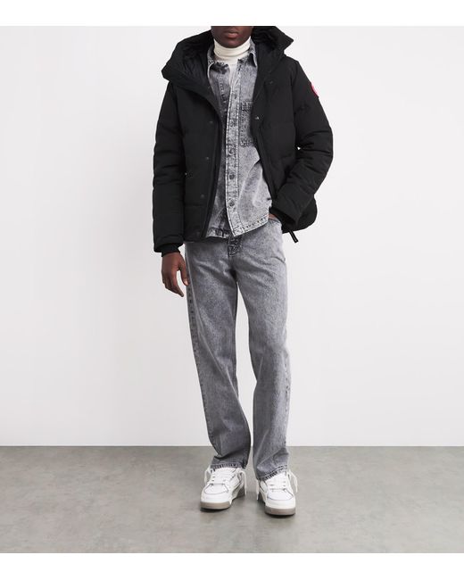 Canada Goose Black Puffer Macmillan Parka Jacket for men