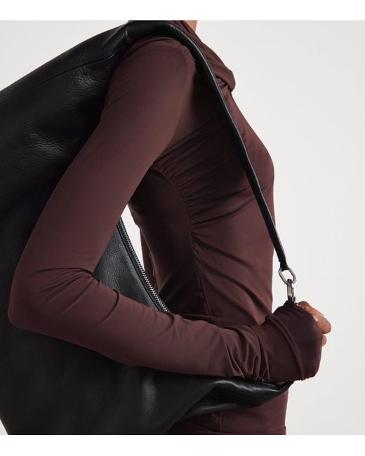 Rick Owens Purple Twisted Kail Top