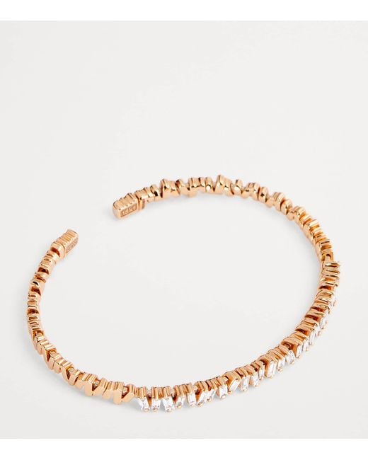 Suzanne Kalan Natural And Diamond Classic Bangle
