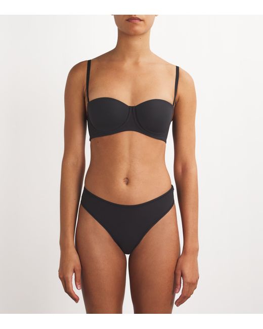 Skims Black Fits Everybody Strapless Bra