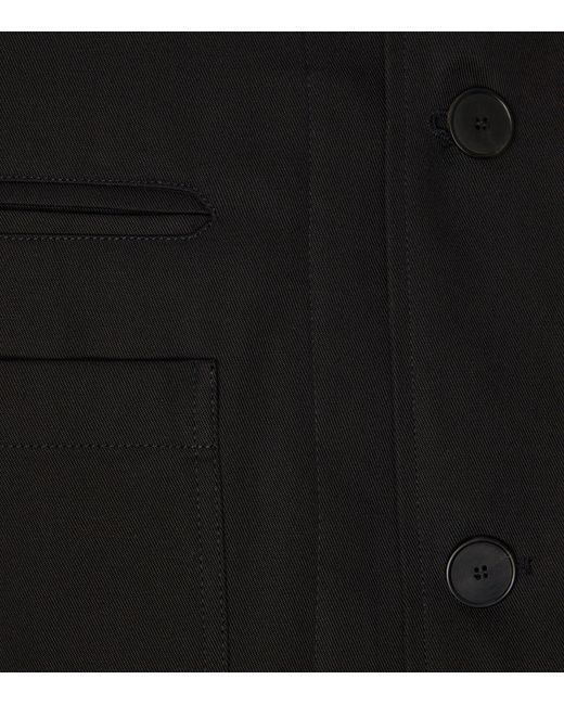 Lanvin Black Cotton Jacket for men